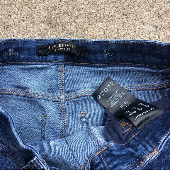 Liverpool Skinny Jeans Size 4 / 27 - Picture 4 of 6